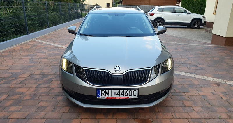 Skoda Octavia cena 47900 przebieg: 210000, rok produkcji 2017 z Mielec małe 301